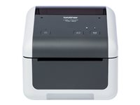 Brother TD-4520DN - Imprimante d'étiquettes - thermique direct - Rouleau (11,8 cm) - 300 x 300 ppp - jusqu'à 152 mm/sec - USB 2.0, LAN, série - gris, blanc Super Promo PC