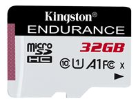 Kingston High Endurance - Carte mémoire flash - 32 Go - A1 / UHS-I U1 / Class10 - microSDHC UHS-I Super Promo PC
