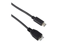Targus - Câble USB - USB de type C (M) pour Micro-USB (M) - 3 A - 1 m - connecteur C réversible, support 4K - noir Super Promo PC
