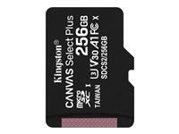Kingston Canvas Select Plus - carte mémoire flash - 256 Go - microSDXC UHS-I Super Promo PC