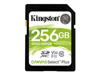 Kingston Canvas Select Plus - carte mémoire flash - 256 Go - SDXC UHS-I Super Promo PC
