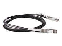 HPE X240 Direct Attach Cable - Câble de réseau - SFP+ pour SFP+ - 5 m - pour HPE 10XXX, 12XXX, 5120, 5500, 59XX, 75XX; FlexFabric 1.92, 11908; Modular Smart Array 1040 Super Promo PC