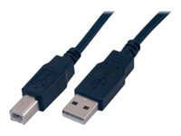 MCL Samar - Câble USB - USB (M) pour USB à 4 broches, type B (M) - 3 m - noir Super Promo PC