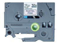 Brother TZe-MQE31 - Noir sur rose pastel - Rouleau (1,2 cm x 8 m) 1 cassette(s) ruban laminé - pour Brother PT-P750, P950, P-Touch PT-D610, P-Touch Cube PT-P300, P-Touch Cube Pro PT-P910 Super Promo PC