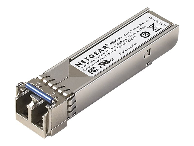 NETGEAR ProSafe AXM763 - Module transmetteur SFP+ - 10 Gigabit Ethernet - 10GBase-LRM - LC multi-mode - jusqu'à 260 m Super Promo PC