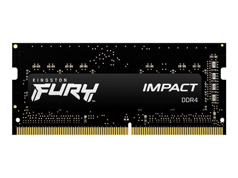 Kingston FURY Impact - DDR4 - module - 8 Go - SO DIMM 260 broches - 2666 MHz / PC4-21300 - mémoire sans tampon Super Promo PC
