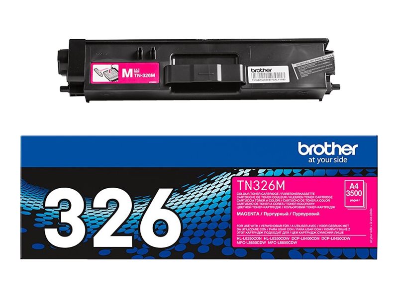 Brother TN326M - Magenta - originale - cartouche de toner - pour Brother DCP-L8400, DCP-L8450, MFC-L8650, MFC-L8850; HL-L8250, L8350 Super Promo PC