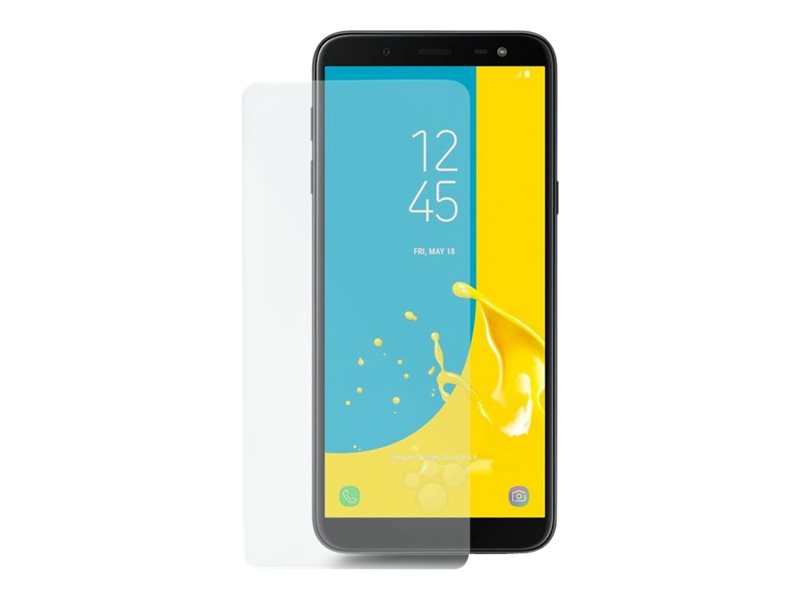 Urban Factory TGP76UF - Protection d'écran pour téléphone portable - verre - transparent - pour Samsung Galaxy J6 Super Promo PC