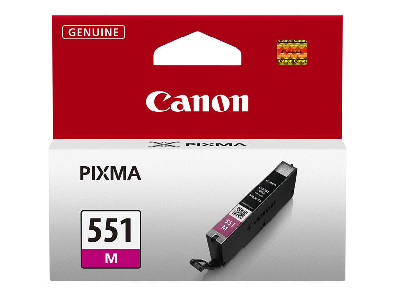 Canon CLI-551M - Magenta - originale - réservoir d'encre - pour PIXMA iP8750, iX6850, MG5550, MG5650, MG5655, MG6450, MG6650, MG7150, MG7550, MX725, MX925 Super Promo PC