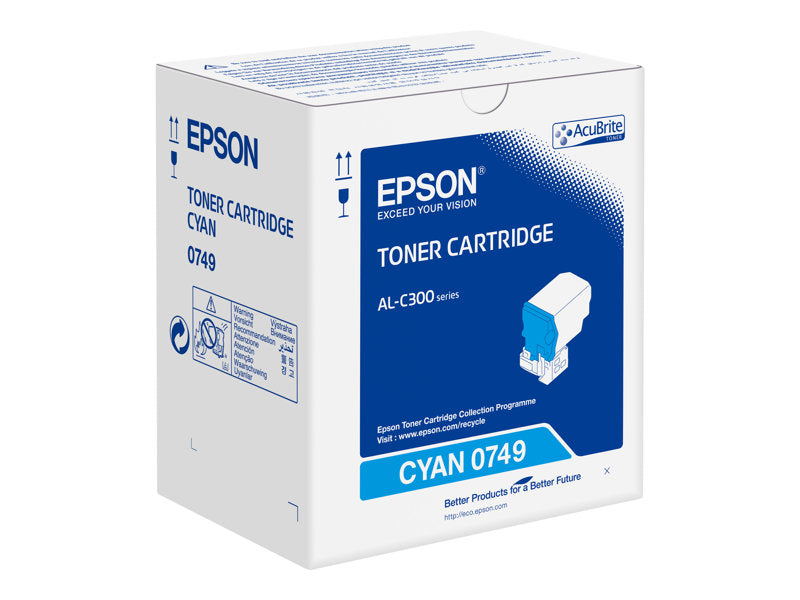 Epson - Cyan - originale - cartouche de toner - pour Epson AL-C300; AcuLaser C3000; WorkForce AL-C300 Super Promo PC