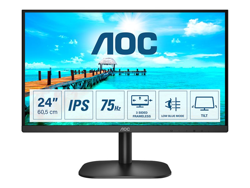 AOC 24B2XDA - écran LED - Full HD (1080p) - 24" Super Promo PC