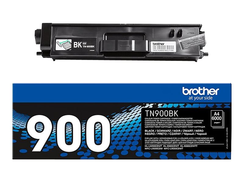 Brother TN900BK - Noir - originale - cartouche de toner - pour Brother MFC-L9550CDW, MFC-L9550CDWT; HL-L9200CDWT, L9300CDWTT Super Promo PC