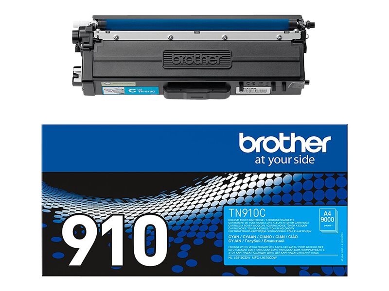 Brother TN910C - Ultra Jumbo - cyan - original - cartouche de toner - pour Brother HL-L9300, HL-L9310, MFC-L9570 Super Promo PC