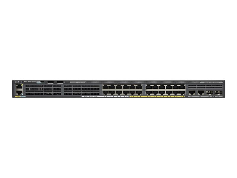 Cisco Catalyst 2960X-24PSQ-L - Commutateur - Géré - 24 x 10/100/1000 (8 PoE+) + 2 x Gigabit SFP + 2 x 10/100/1000 - Ordinateur de bureau, Montable sur rack - PoE+ Super Promo PC