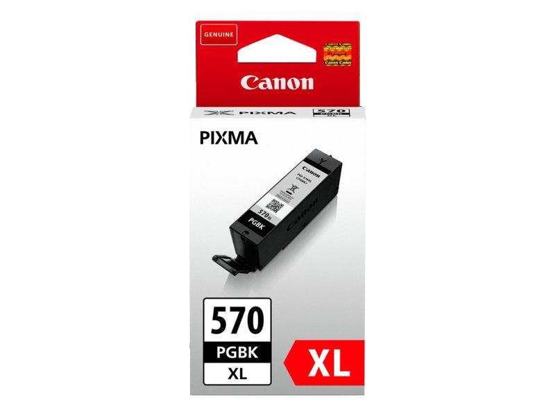 Canon PGI-570PGBK XL - 22 ml - à rendement élevé - noir - originale - réservoir d'encre - pour PIXMA MG5751, MG5752, MG5753, MG6851, MG6852, MG6853, MG7750, MG7751, MG7752, MG7753 Super Promo PC