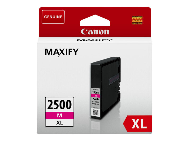 Canon PGI-2500XL M - 19.3 ml - magenta - originale - réservoir d'encre - pour MAXIFY iB4050, iB4150, MB5050, MB5150, MB5155, MB5350, MB5450, MB5455 Super Promo PC