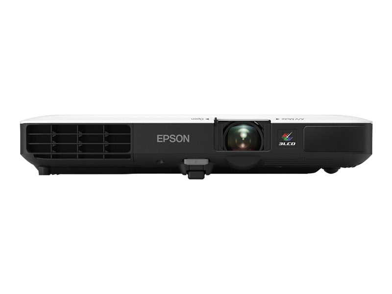 Epson EB-1780W - Projecteur LCD - portable - 3000 lumens (blanc) - 3000 lumens (couleur) - WXGA (1280 x 800) - 16:10 - 720p - 802.11n sans fil - noir, blanc Super Promo PC