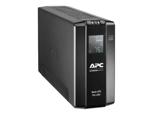APC Back-UPS Pro BR650MI - Onduleur - CA 230 V - 390 Watt - 650 VA - USB - connecteurs de sortie : 6 - noir Super Promo PC
