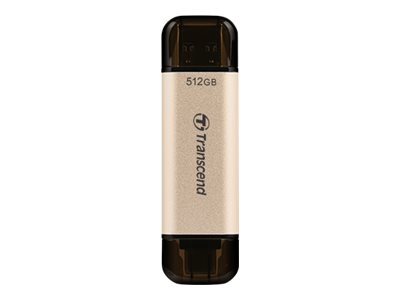 Transcend JetFlash 930C - Clé USB - 256 Go - USB 3.2 Gen 1 / USB-C - or Super Promo PC