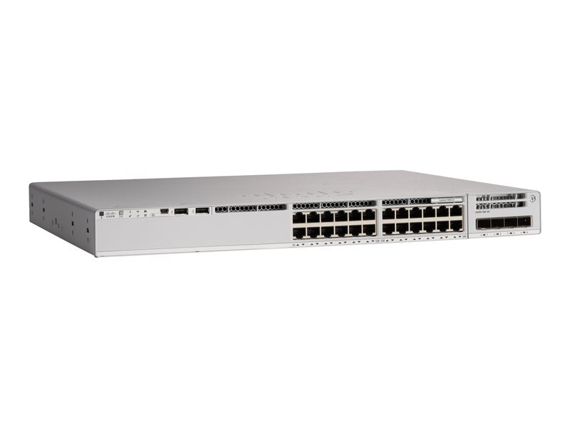 Cisco Catalyst 9200 - Network Essentials - commutateur - C3 - Géré - 8 x 100/1000/2.5G/5G/10GBase-T + 16 x 10/100/1000 (PoE+) - Montable sur rack - PoE+ (370 W) Super Promo PC