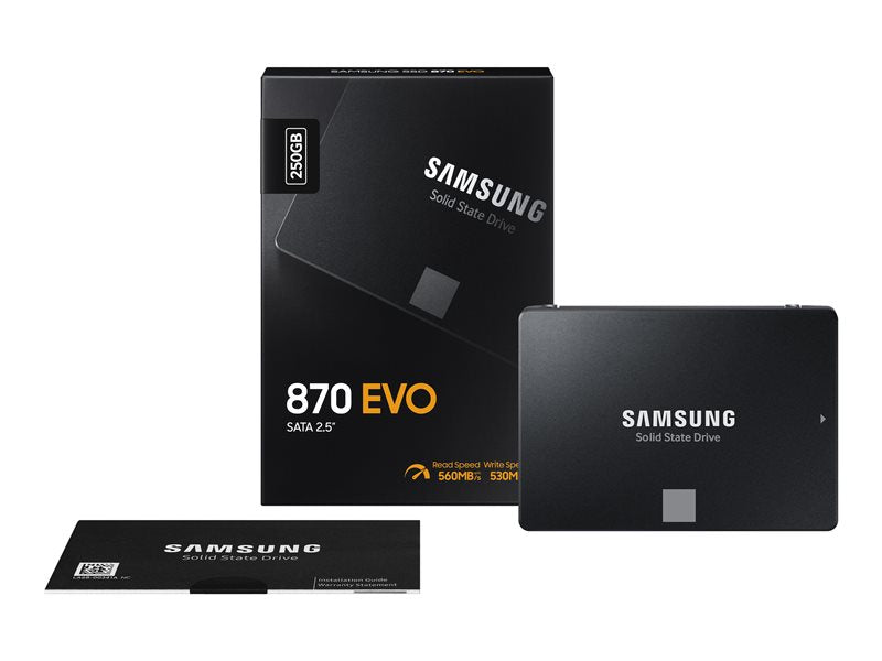Samsung 870 EVO MZ-77E250B - Disque SSD - 250 Go - SATA 6Gb/s Super Promo PC