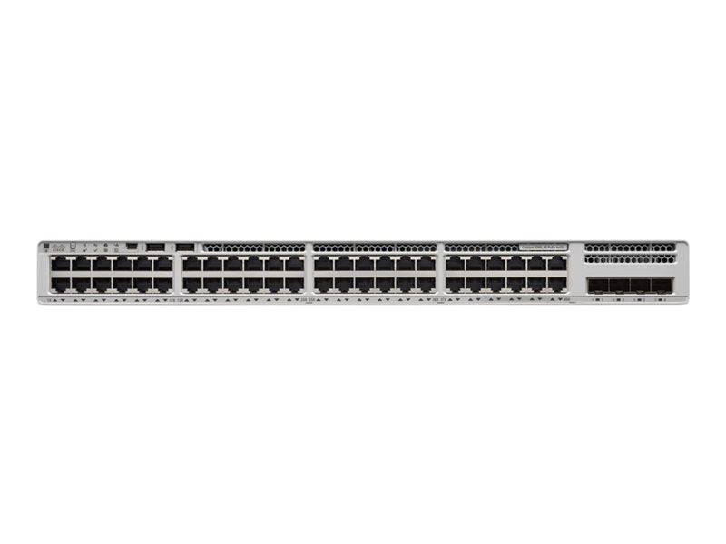 Cisco Catalyst 9200L - Network Essentials - commutateur - C3 - 48 x 10/100/1000 (PoE+) + 4 x Gigabit SFP (liaison montante) - Montable sur rack - PoE+ (1440 W) Super Promo PC