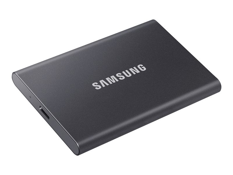 Samsung T7 MU-PC2T0T - SSD - chiffré - 2 To - externe (portable) - USB 3.2 Gen 2 (USB-C connecteur) - AES 256 bits - gris titan Super Promo PC